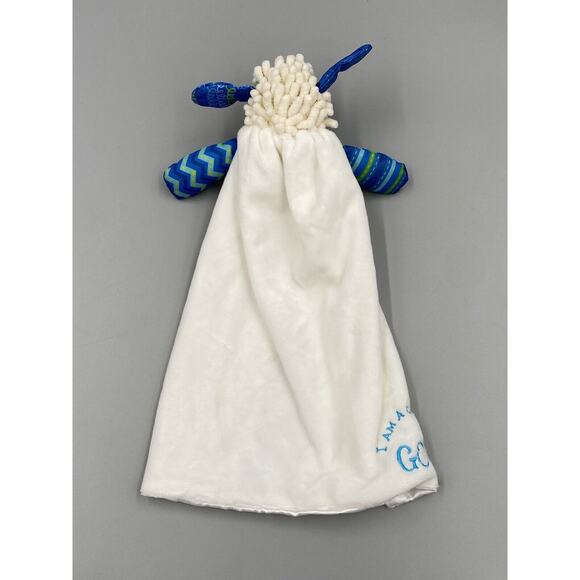 Wee Believers Levi The Lamb Lovey Baby Security Blanket I Am A Child Of God - Picture 9 of 9
